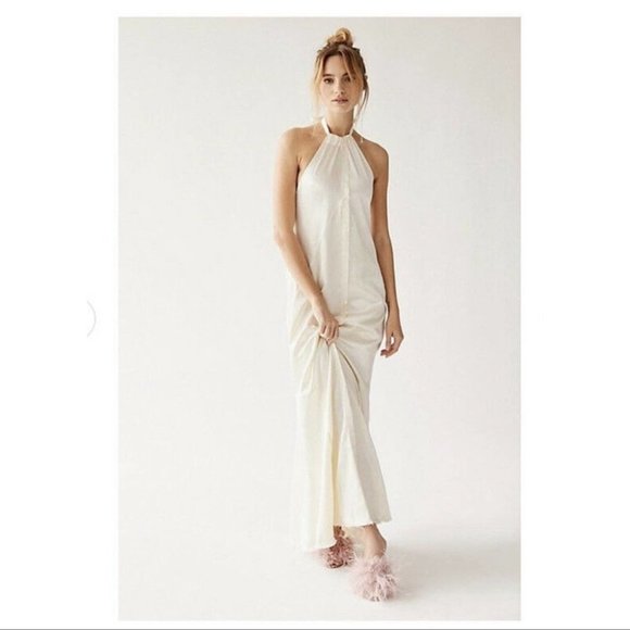 Brenda Knight For Free People RawHem Satin Dress - Picture 13 of 14